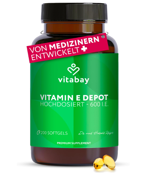 Vitabay Vitamin E 600 DEPOT product image