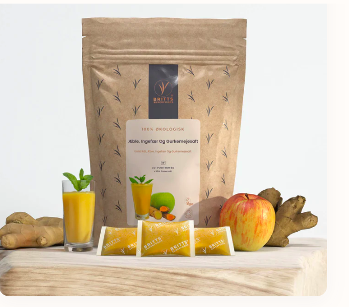 Britts Apple, Ginger & Turmeric Shots